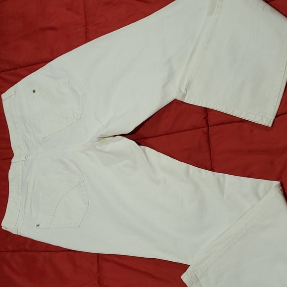 Eddie bauer white jeans,size 12 - Picture 8 of 10